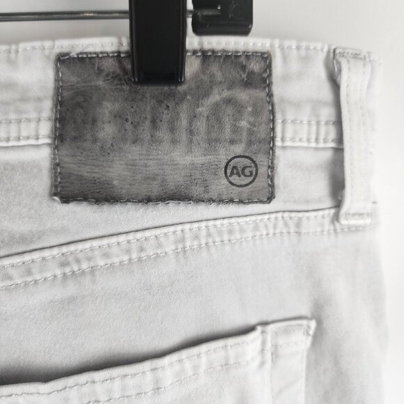 AG Adriano Goldschmied Pants Mens 36 The Graduate Tailored Leg Light Gray - Picture 9 of 10